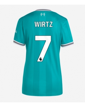 Billige Fotballdrakt Liverpool Florian Wirtz #7 Replika Tredjedrakt Dame 2025-26 Kortermet Billige Fotballdrakt Liverpool Florian Wirtz #7 Replika Tredjedrakt Dame 2025-26 Kortermet